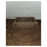 Wooden Box With Embossed Metal Plate