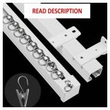 Super Heavy-Duty Ceiling Curtain Track Easy to Ins