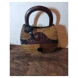 Metal Bag-Shaped Decorative Piece