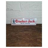 Metal Cracker Jack Sign Plaque