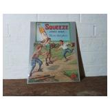 Metal Advertising Sign for Squeeze Soda