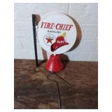 Texaco Fire-Chief Gasoline Advertising Sign