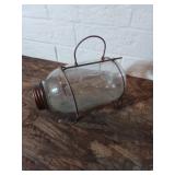 Glass and Metal Minnow Bucket