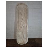 Long Wooden Dough Bowl