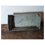 Rectangular Metal Storage Bin