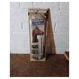 Nostalgic Tin Thermometer with Horse Design