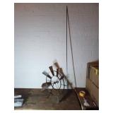 Metal Windmill Garden Ornament