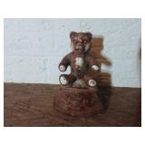 Cast Iron Bear-Shaped Doorstop