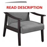 YAHEETECH ACCENT CHAIR, MID-CENTURY LIVING ROOM CH