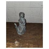 Cast Iron Mermaid Figurine