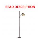 MAINSTAYS 72' COMBO FLOOR LAMP WITH ADJUSTABLE REA