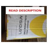 LANDISUN LIGHT PURPUL CARRY-ON LUGGAGE