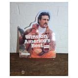 Tin Winston Cigarette Advertising Sign