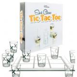 SHOT GLASS TIC TAC TOE GAME, 8.63' GLASS