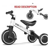 XJD 5 IN 1 TODDLER BIKE, TRICYCLE FOR TODDLERS 1-3