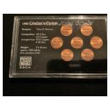 7 1982 Lincoln Cents