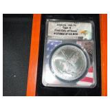 2021 Silver Eagle First Day