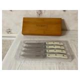 Steak Knife Set with Box