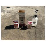 Roundup Sprayer with Weed and Bug Killers