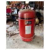 Red Brinkmann Electric Smoker with Lid