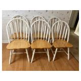6 Wooden Dining Chairs