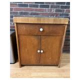 Butcher Block Cabinet