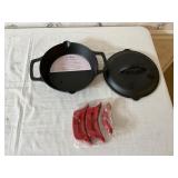 Cast Iron Skillet and Lid