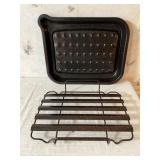 Enamel Oven Pan with Rack