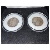 Barber Quarter Coin Set