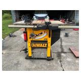 DeWalt Table Saw with Stand