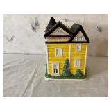 Ceramic House Cookie Jar