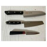 Three ï¿½Kitchen Knives