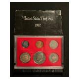 1982 Proof Coin Set
