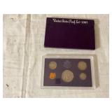 1987 ï¿½Proof Coin Set