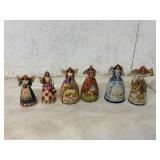 Six Jim Shore Heartwood Creek Figurines
