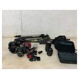 Cameras, Lenses, Tripods, and Accessories