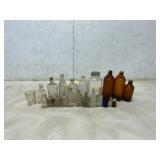 22 Early Glass Bottles