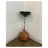 Oil Drain Pan with Funnel
