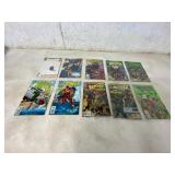 Collection of 10 DC Comic Books, Various Titles