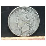 1928S Peace Silver Dollar