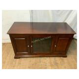 Console with Glass Door