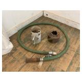 Metal Cylinder Components with Hose Assembly