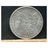 1886 Morgan Silver Dollar
