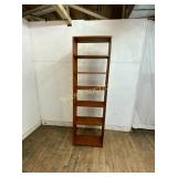 6 Shelf Wooden Bookcase