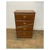 Four-Drawer Wooden Chest