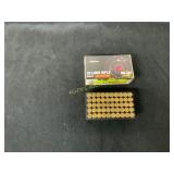 Box of .22 Long Rifle Brass Case Ammo