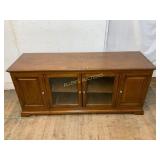 Console with Glass Door