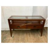 Wood and Glass Table