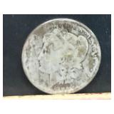 1883 O Morgan Silver Dollar