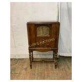 Tubed Radio in Cabinet